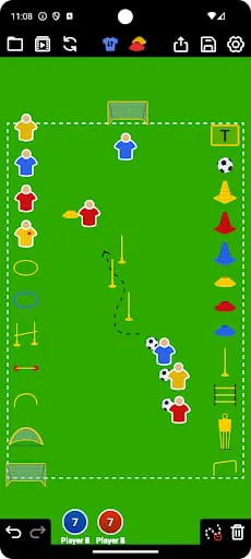 Coach Tactic Board: Soccer