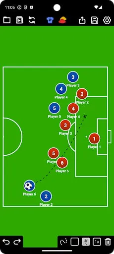 Coach Tactic Board: Soccer