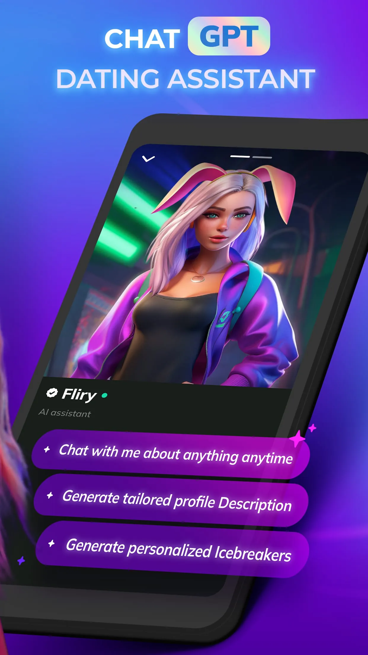 Flirtini - Chat, Flirt, Date