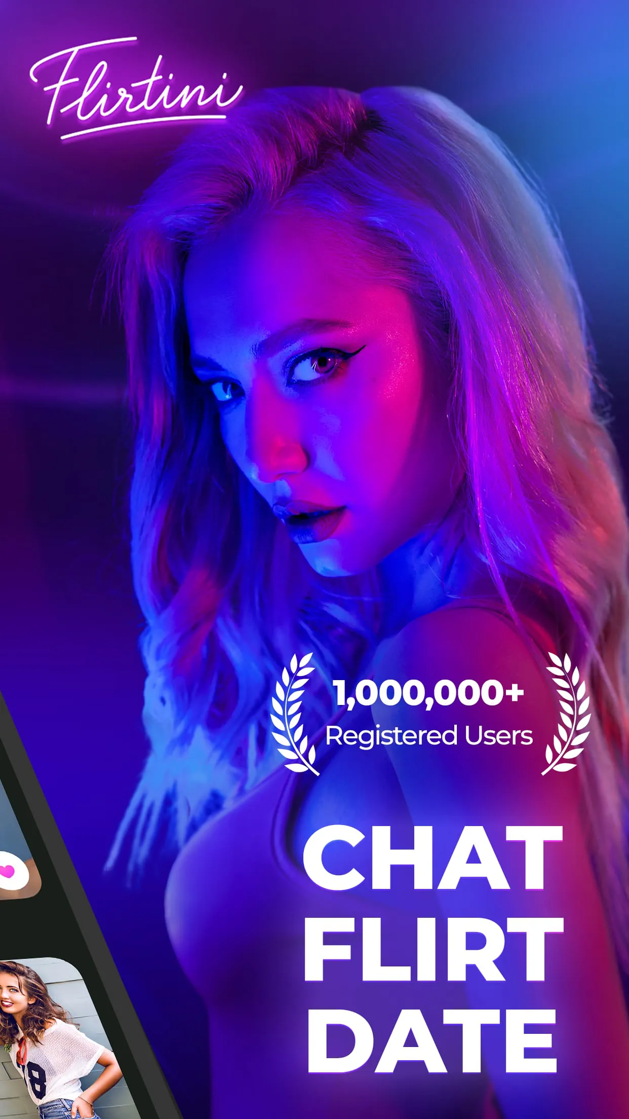 Flirtini - Chat, Flirt, Date