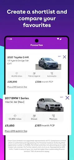 cinch – used cars to buy