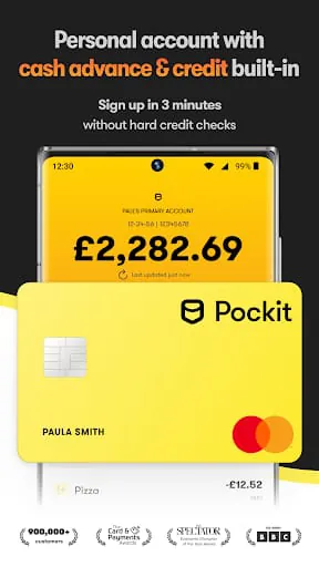 Pockit: Bank Card Alternative