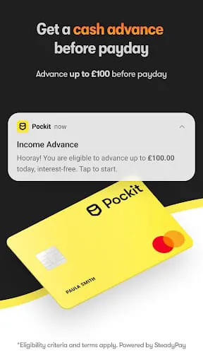 Pockit: Bank Card Alternative