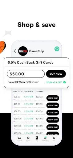 GCX - Discounted Gift Cards
