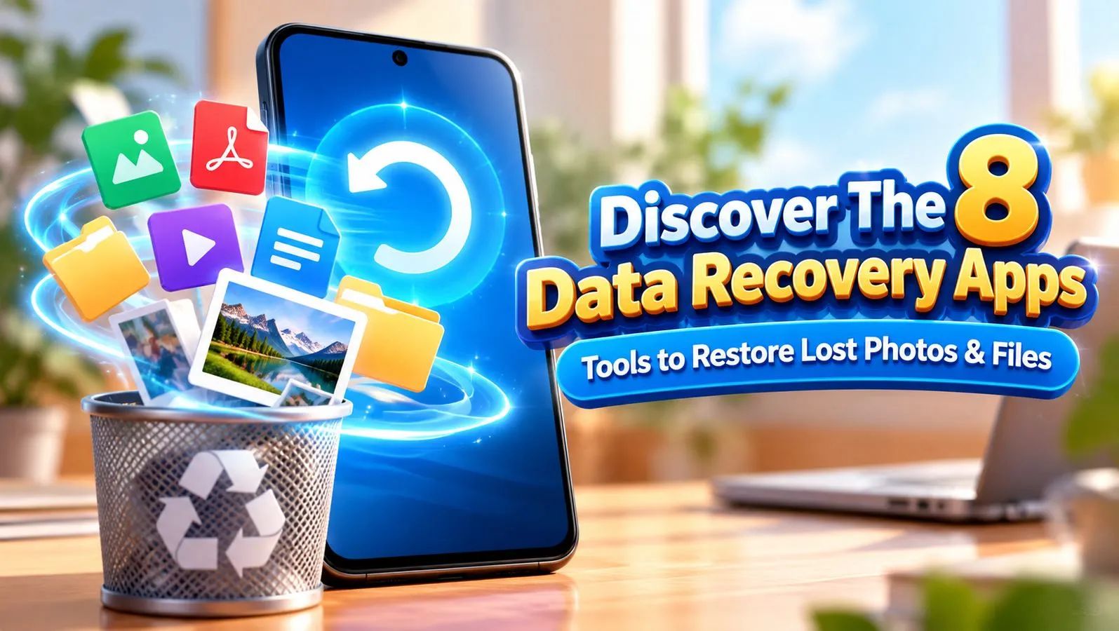 Discover The 8 Data Recovery Apps - Tools to Restore Lost Photos & Files