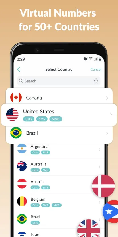 Number2Go: Second Phone Number