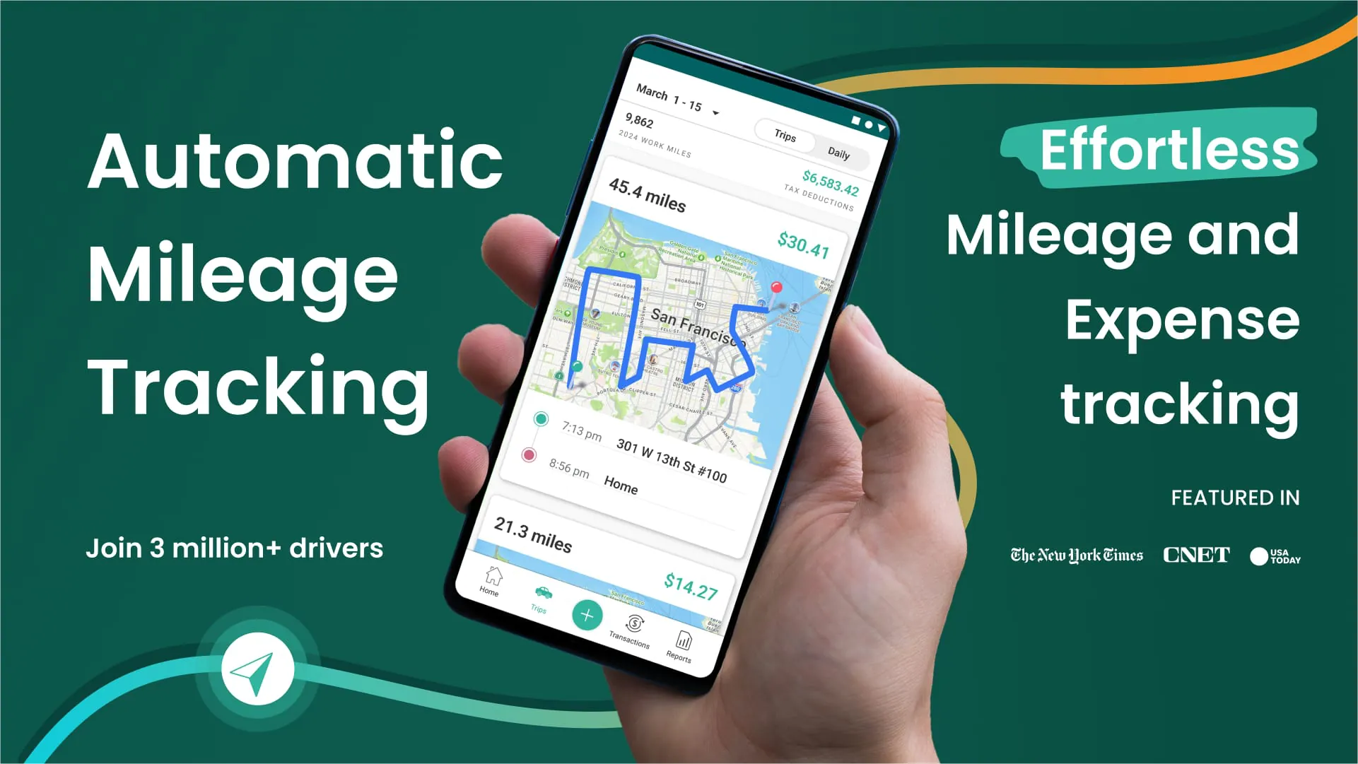 Mileage Tracker by Everlance