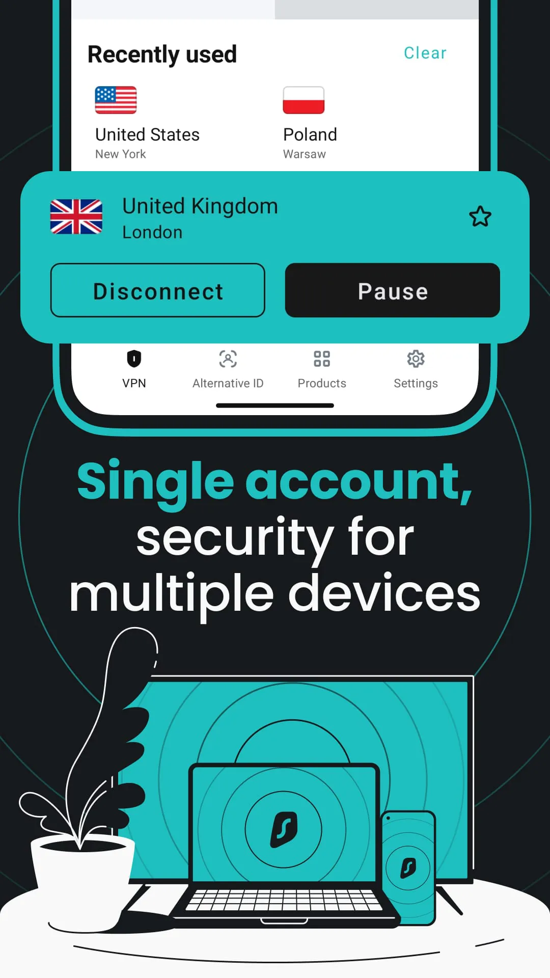 Surfshark: Secure VPN service