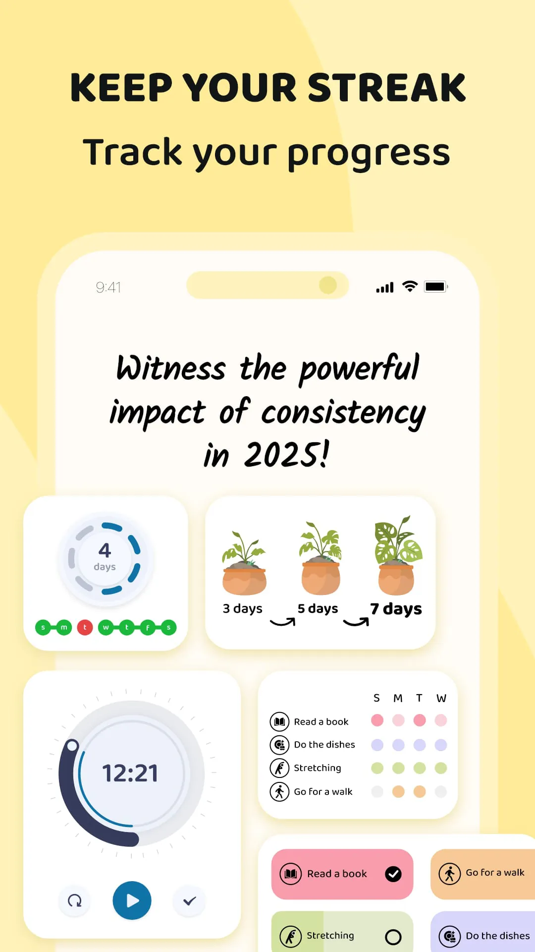 Rabit: Habit Tracker & Planner