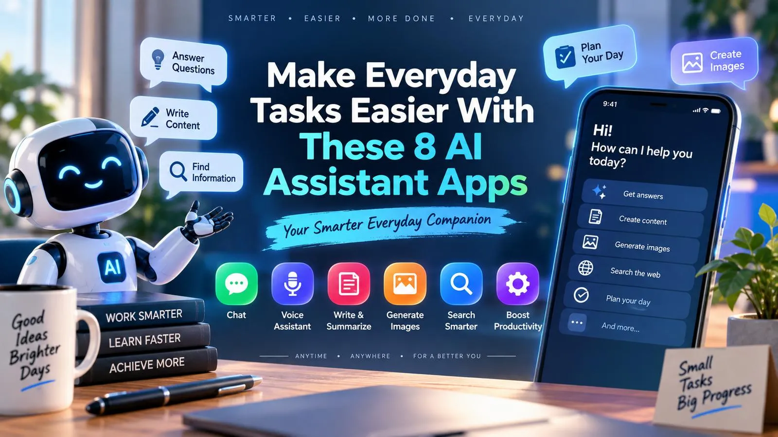 Make Everyday Tasks Easier With These 8 AI Assistant Apps