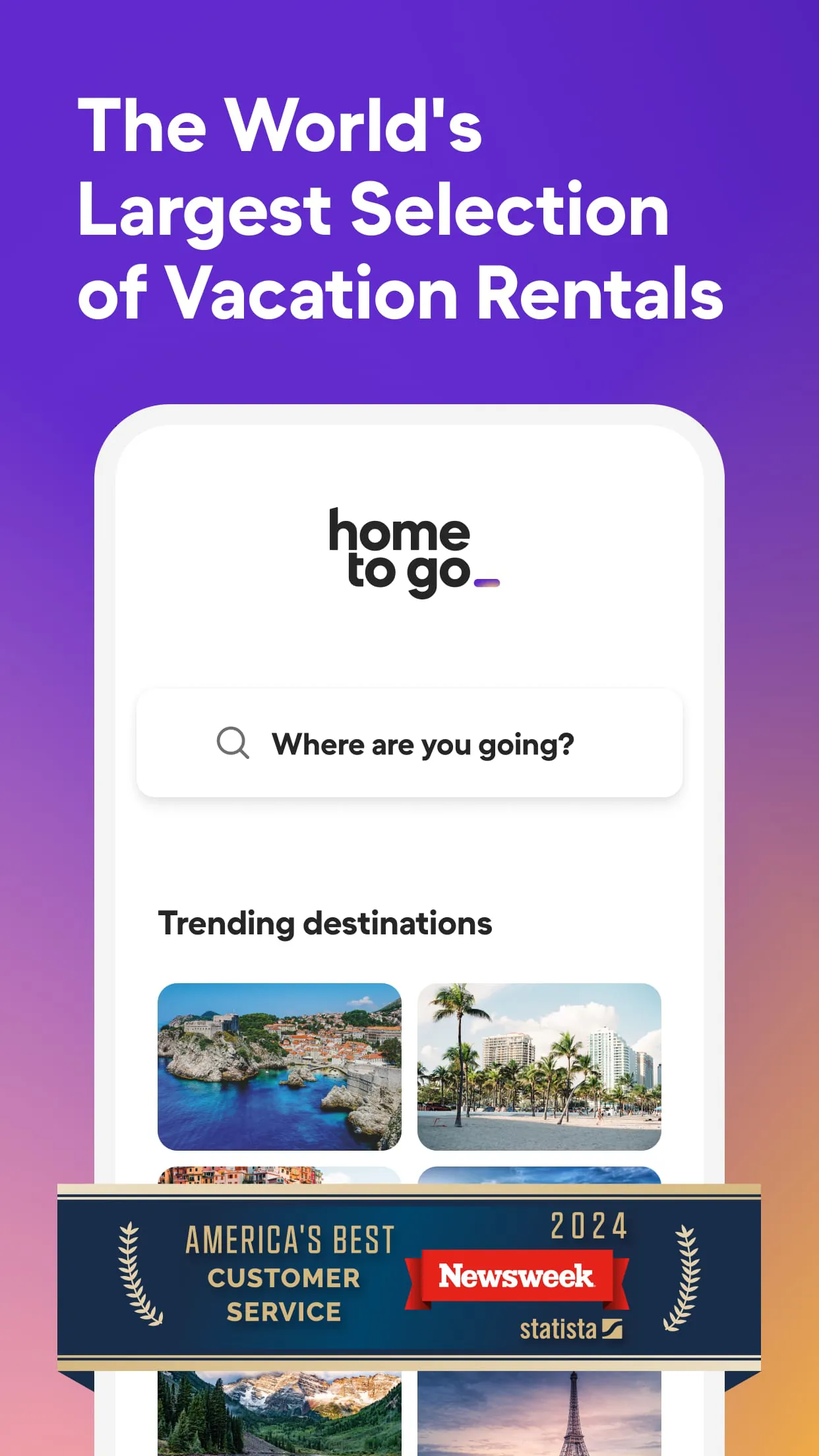 Vacation Rentals - HomeToGo