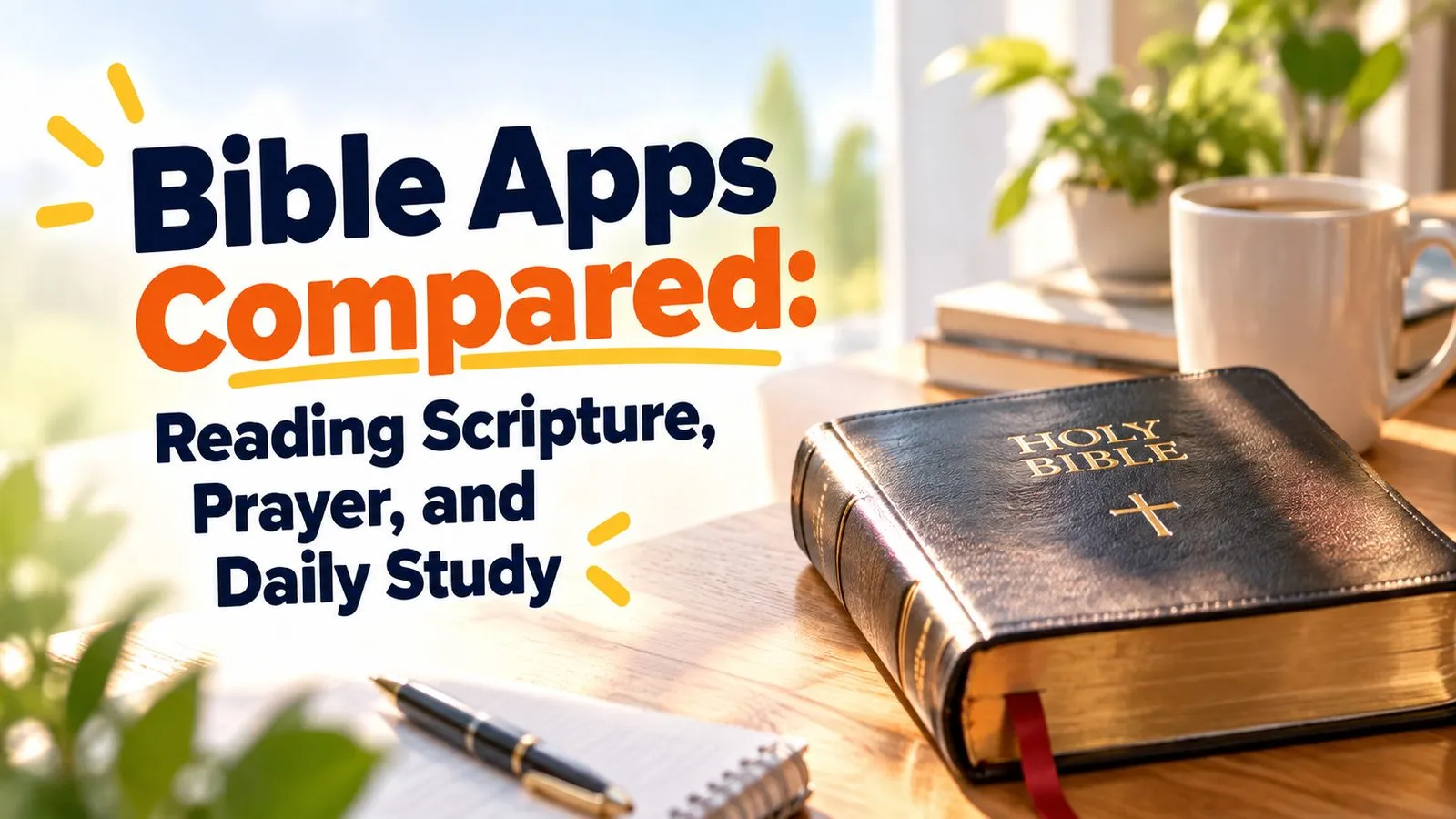 Bible Apps Compared: Reading Scripture, Prayer, and Daily Study