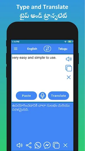 English to Telugu Translator