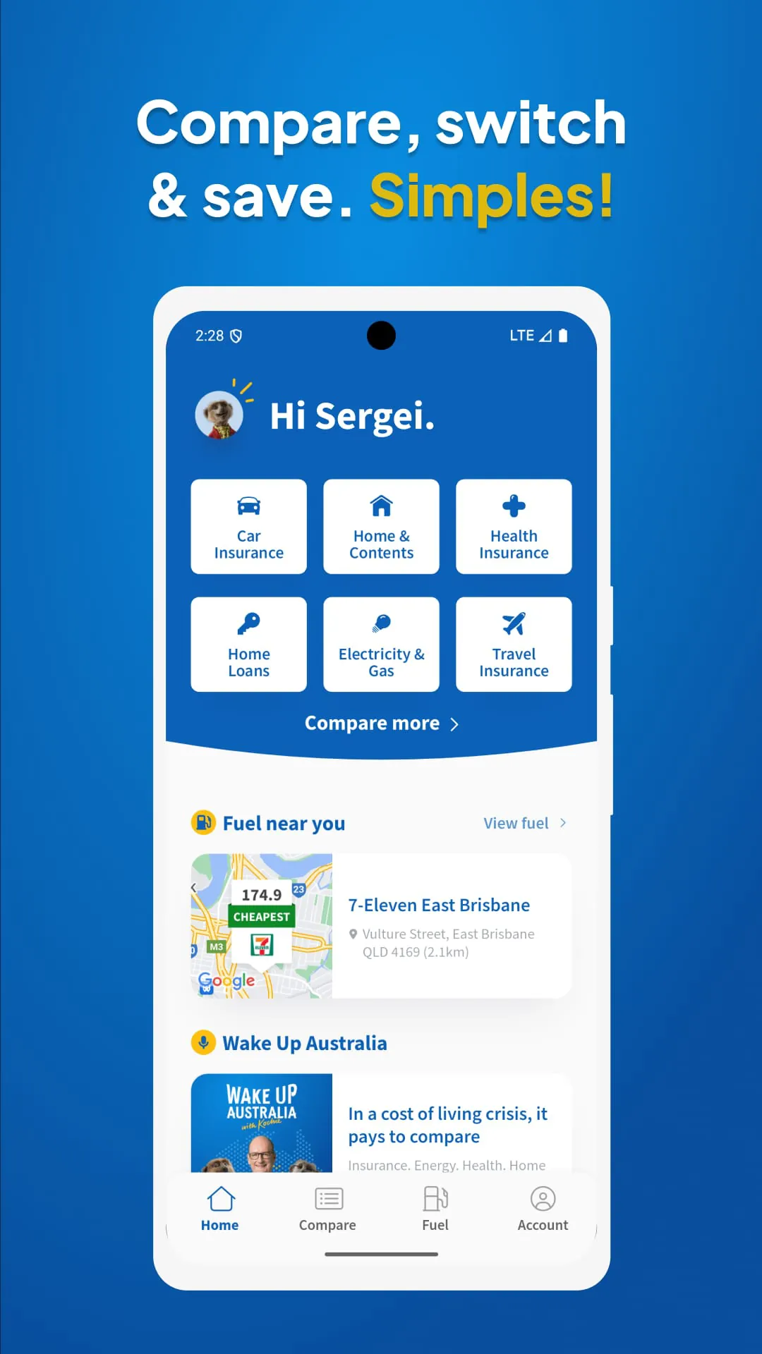 Simples: Compare & Save