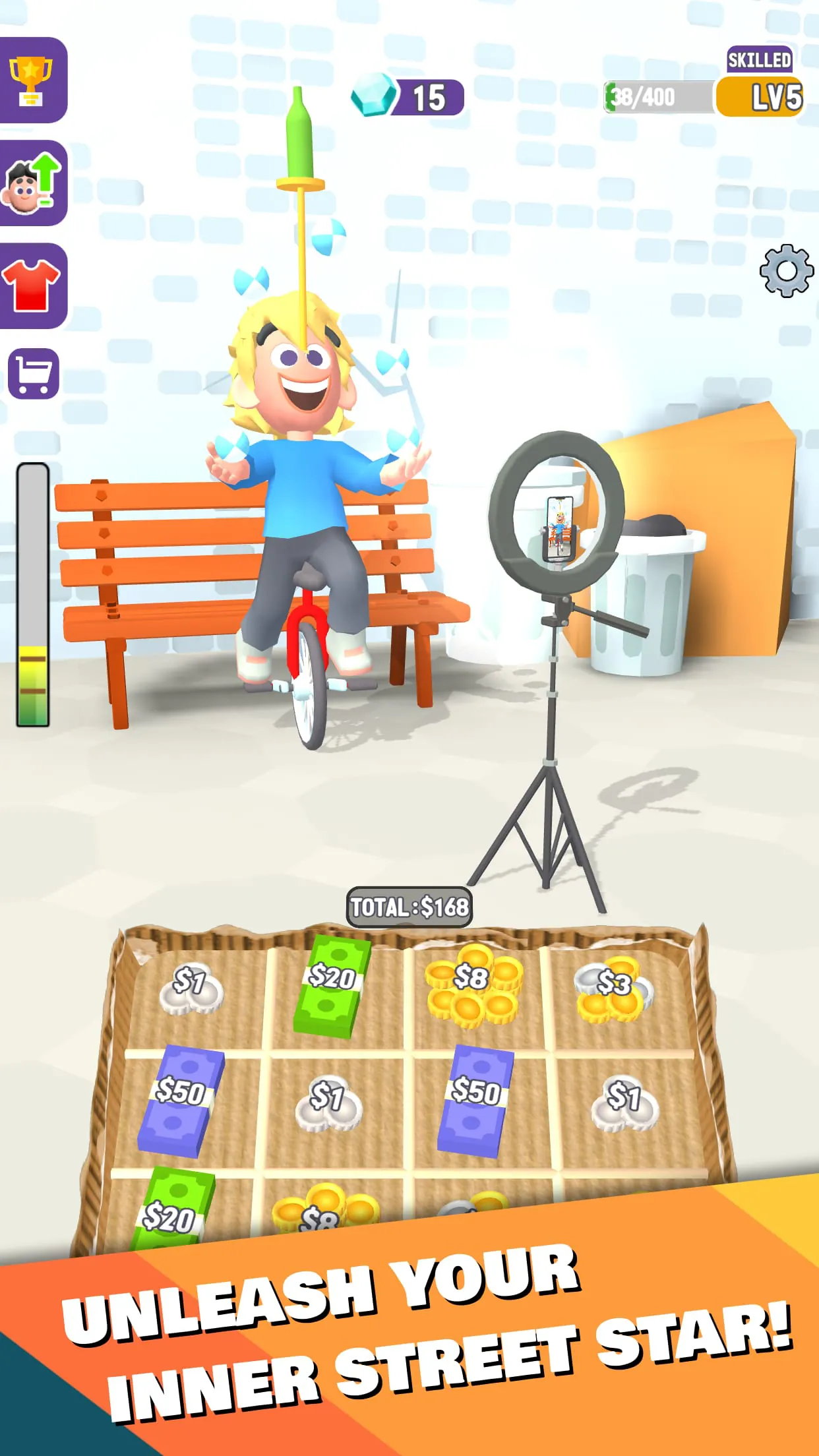 Street Life: Beg Get Rich Game