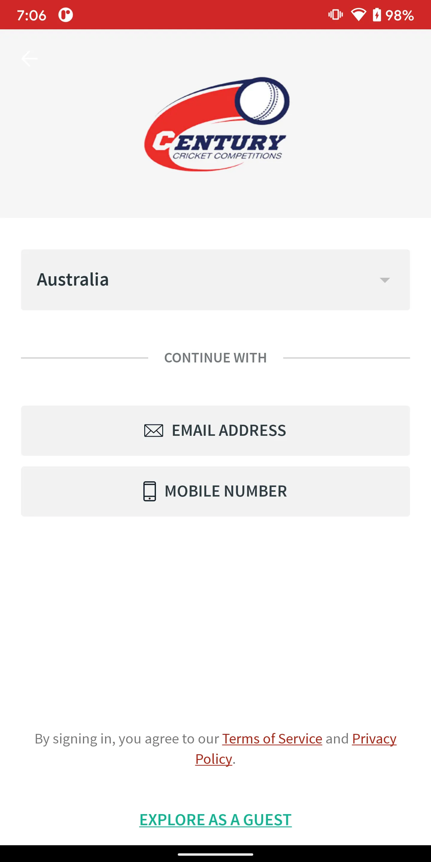 Century Cricket Competitions