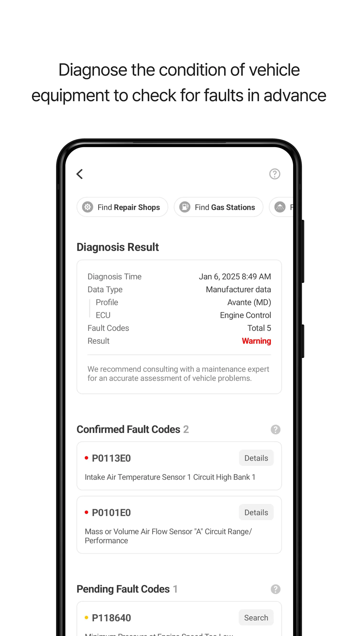 Infocar - OBD2 ELM Diagnostic