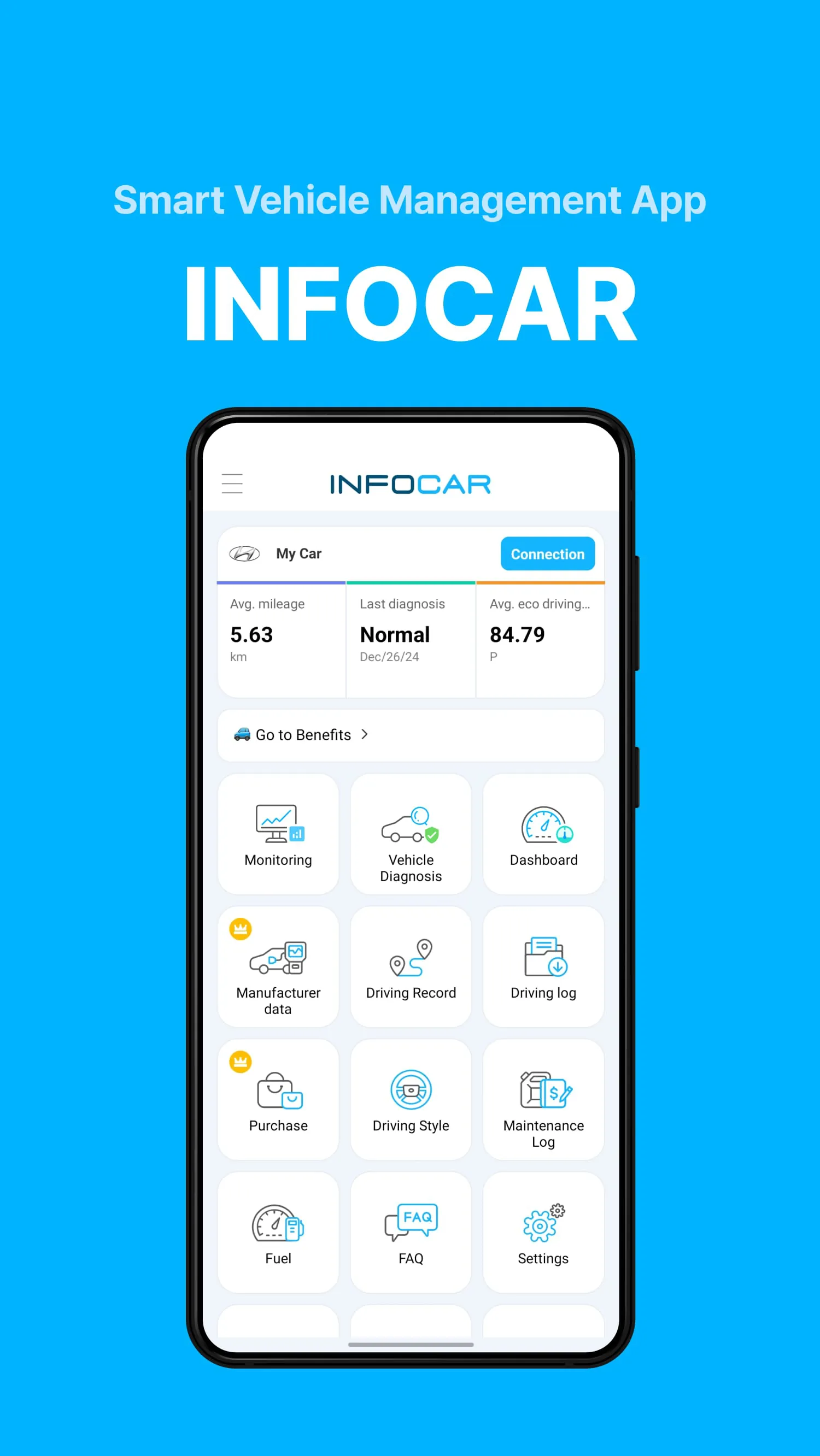 Infocar - OBD2 ELM Diagnostic