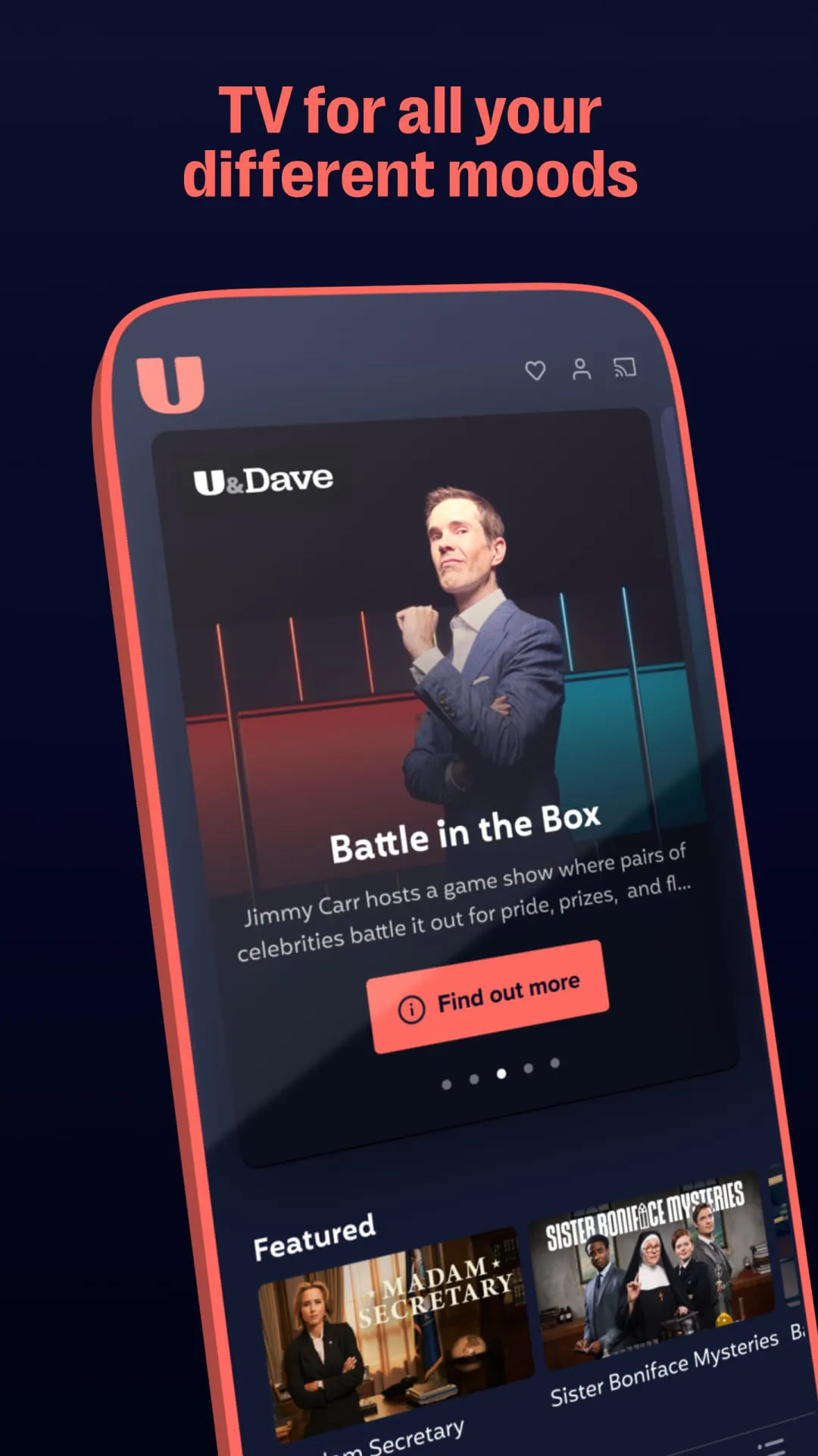 U: TV Series Stream on Demand