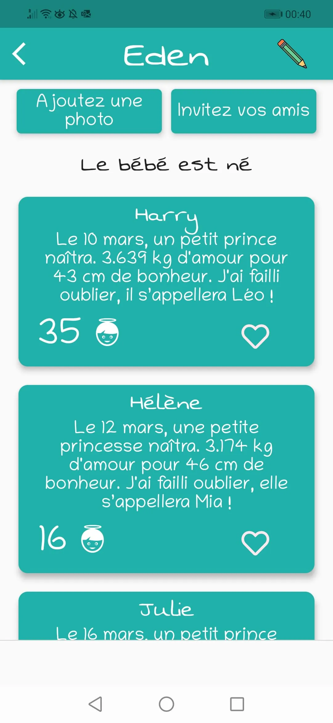 Eden Baby - Boy or Girl?