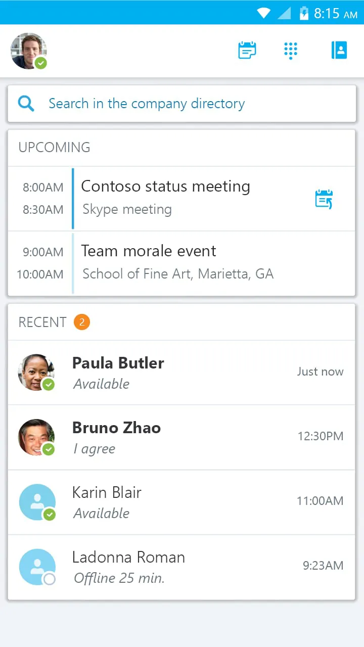 Skype for Business for Android