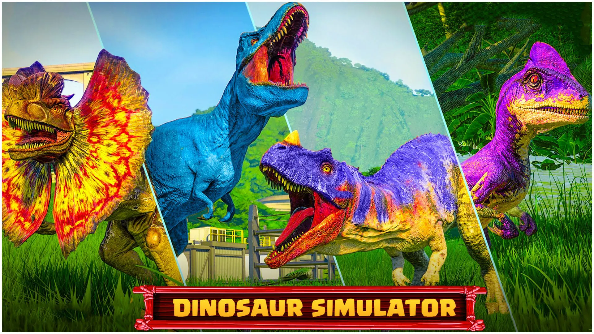 Real Dino game: Dinosaur Games