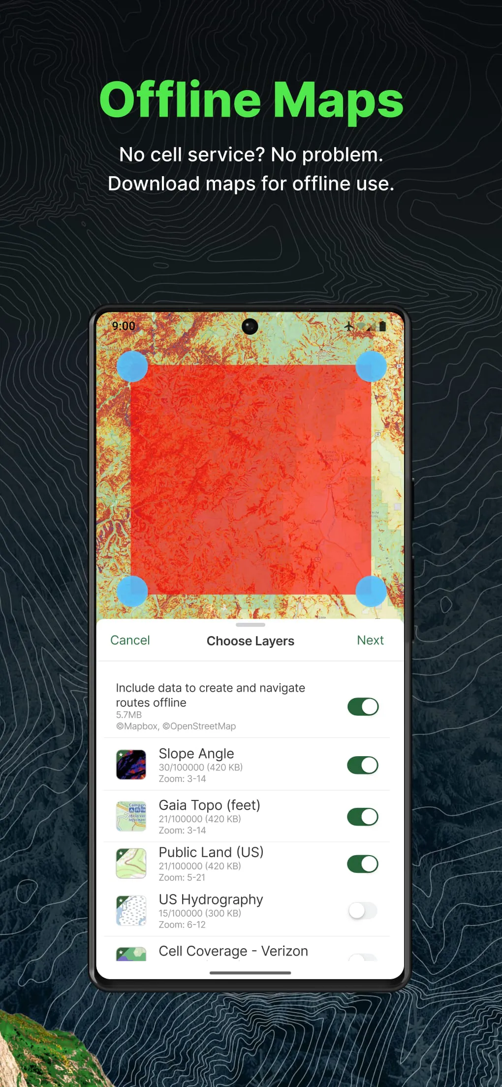 Gaia GPS: Offroad Hiking Maps