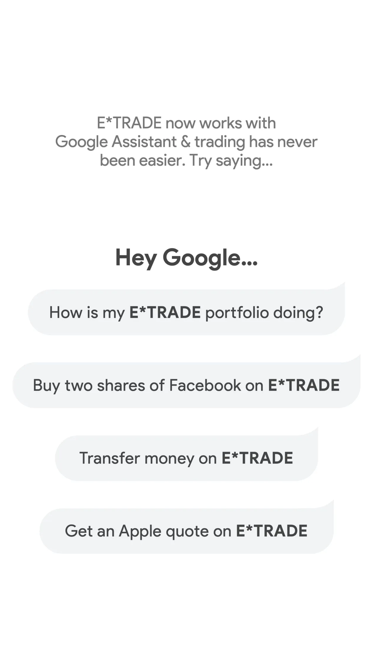E*TRADE: Invest. Trade. Save.