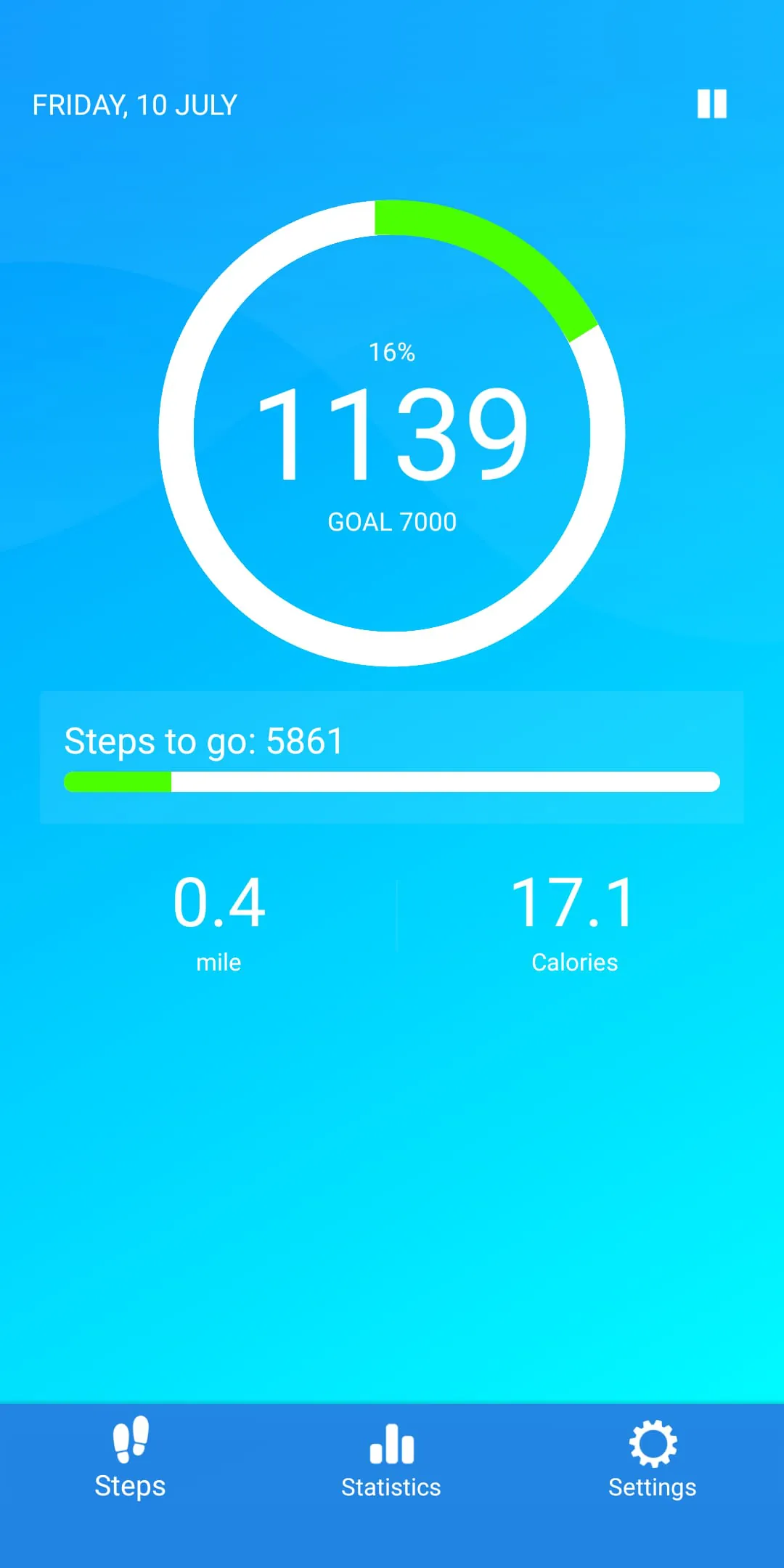 Pedometer - steps counter