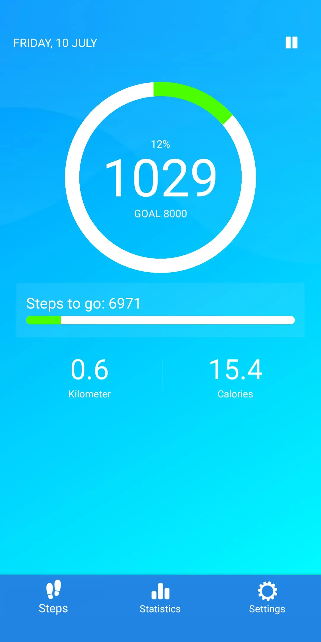 Pedometer - steps counter