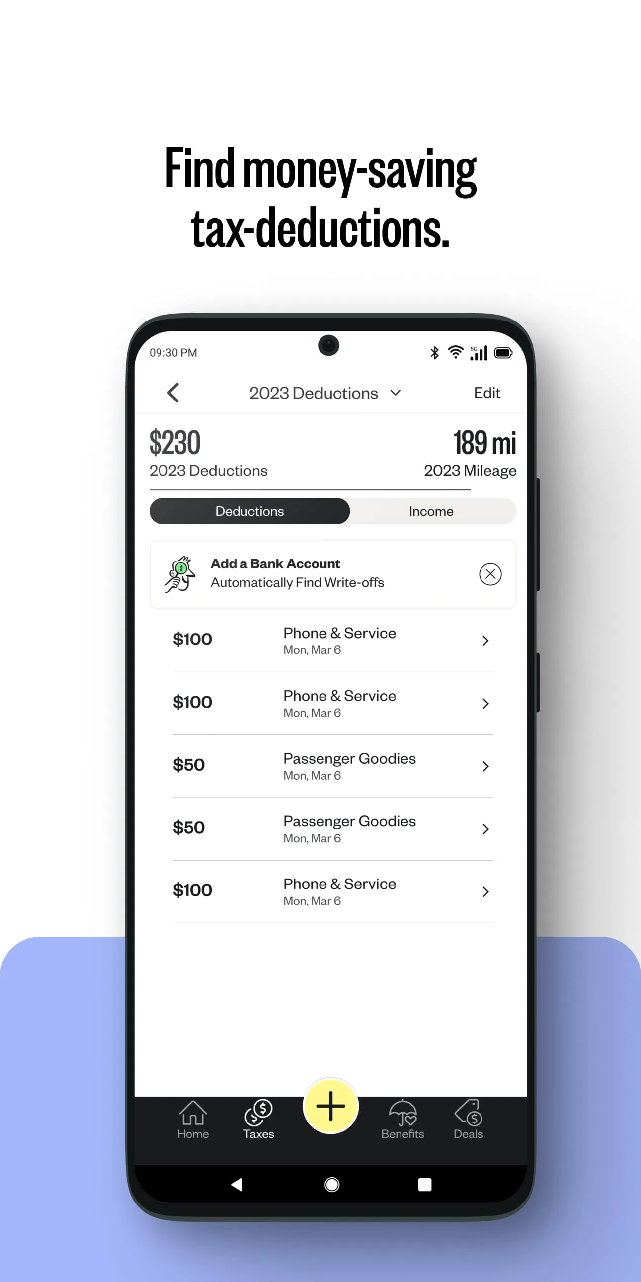 Stride: Mileage & Tax Tracker