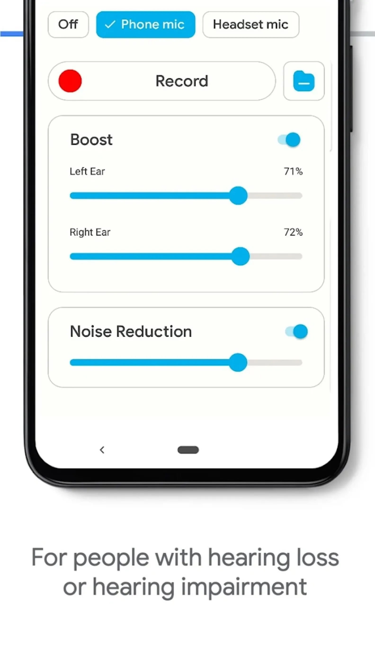 Hearing Aid App for Android