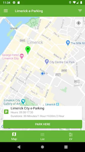 Limerick e-Parking