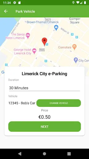 Limerick e-Parking