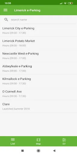Limerick e-Parking