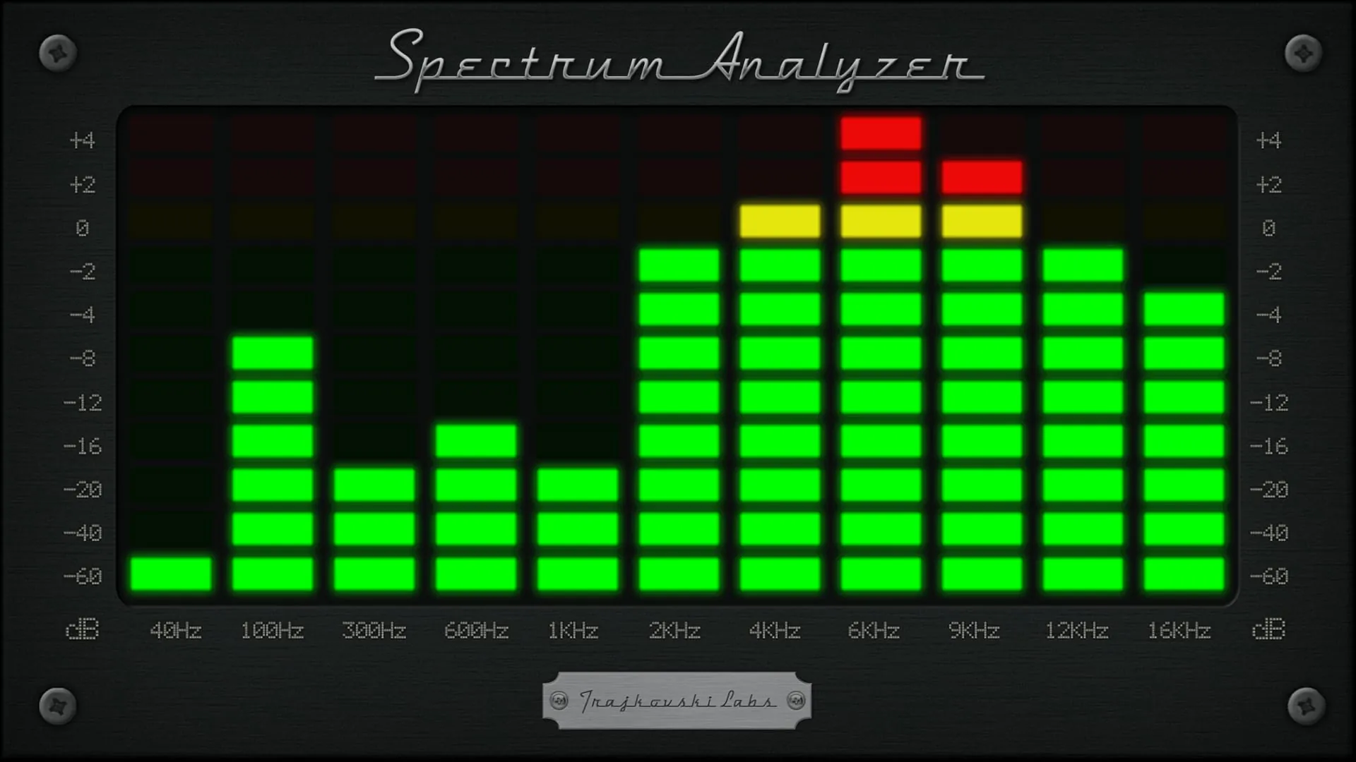 Spectrum Analyzer - Audio