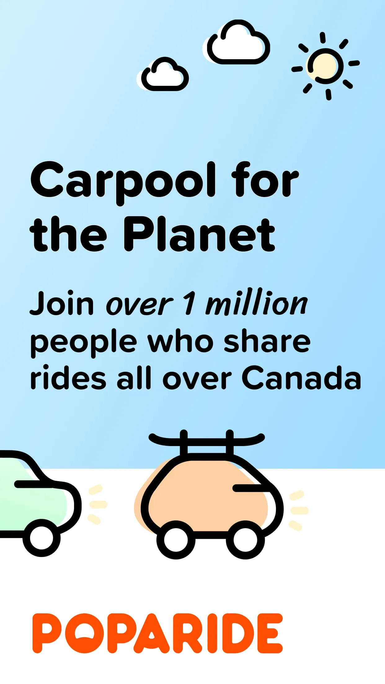 Poparide - Carpool in Canada