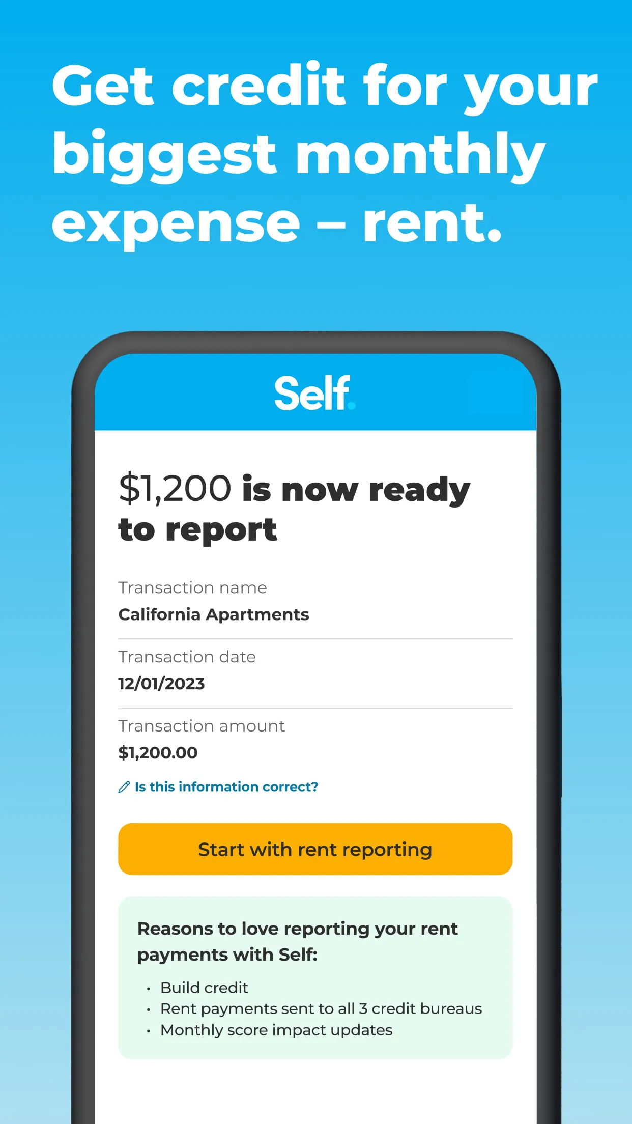 Self - Credit Builder