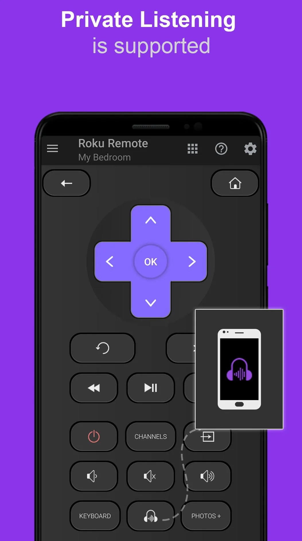 Roku Remote: RoSpikes(WiFi/IR)