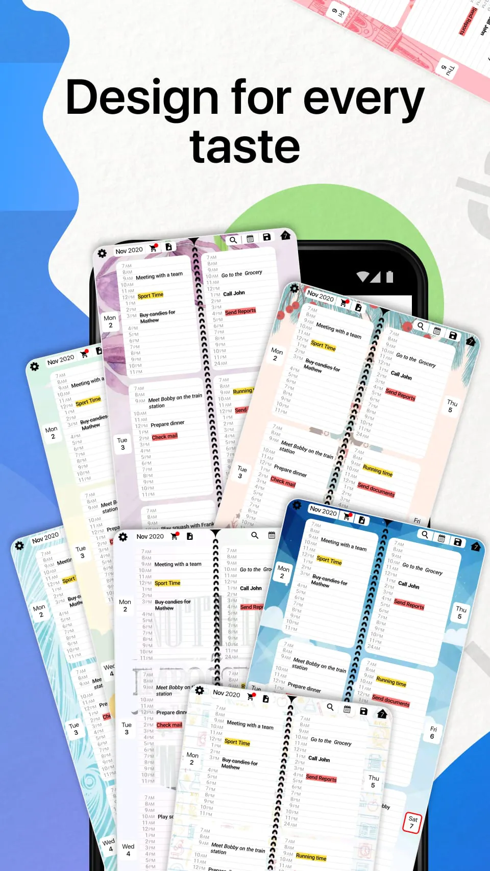 Weekly Planner - Diary, Notes