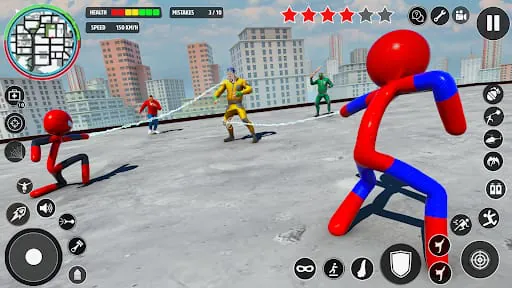 Spider Hero Man: Stickman Game
