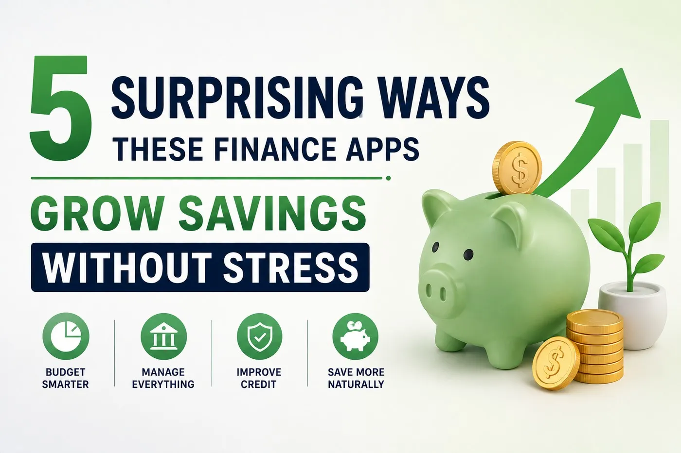 5 Surprising Ways These Finance Apps Grow Savings Without Stress