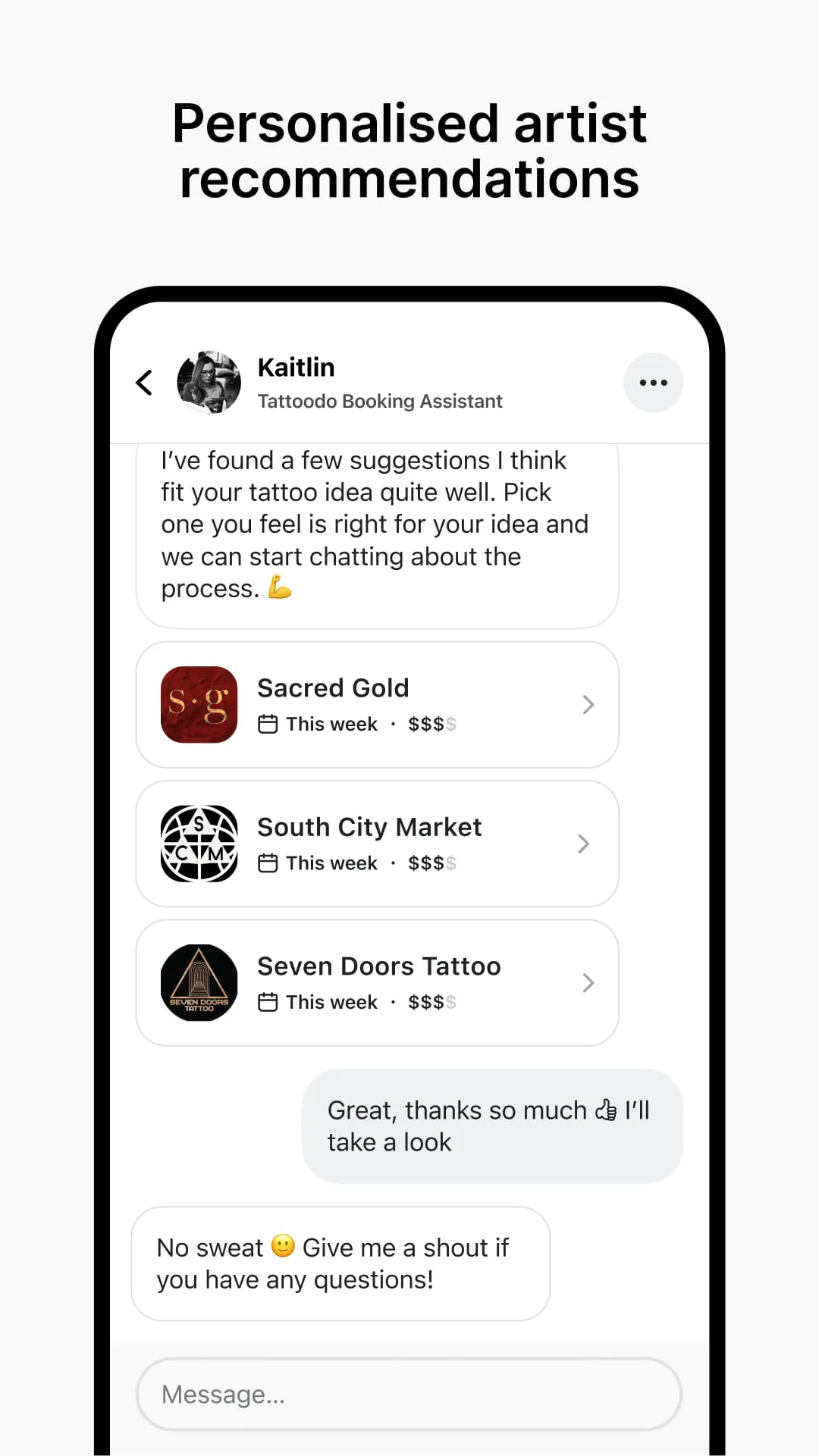 Tattoodo - Your Next Tattoo