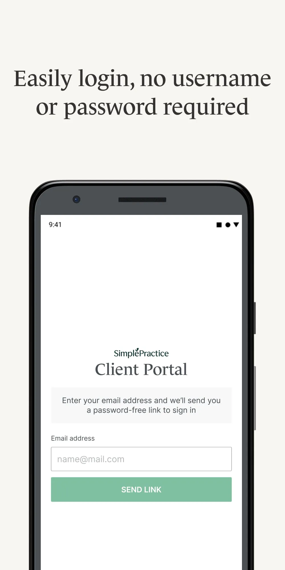SimplePractice Client Portal