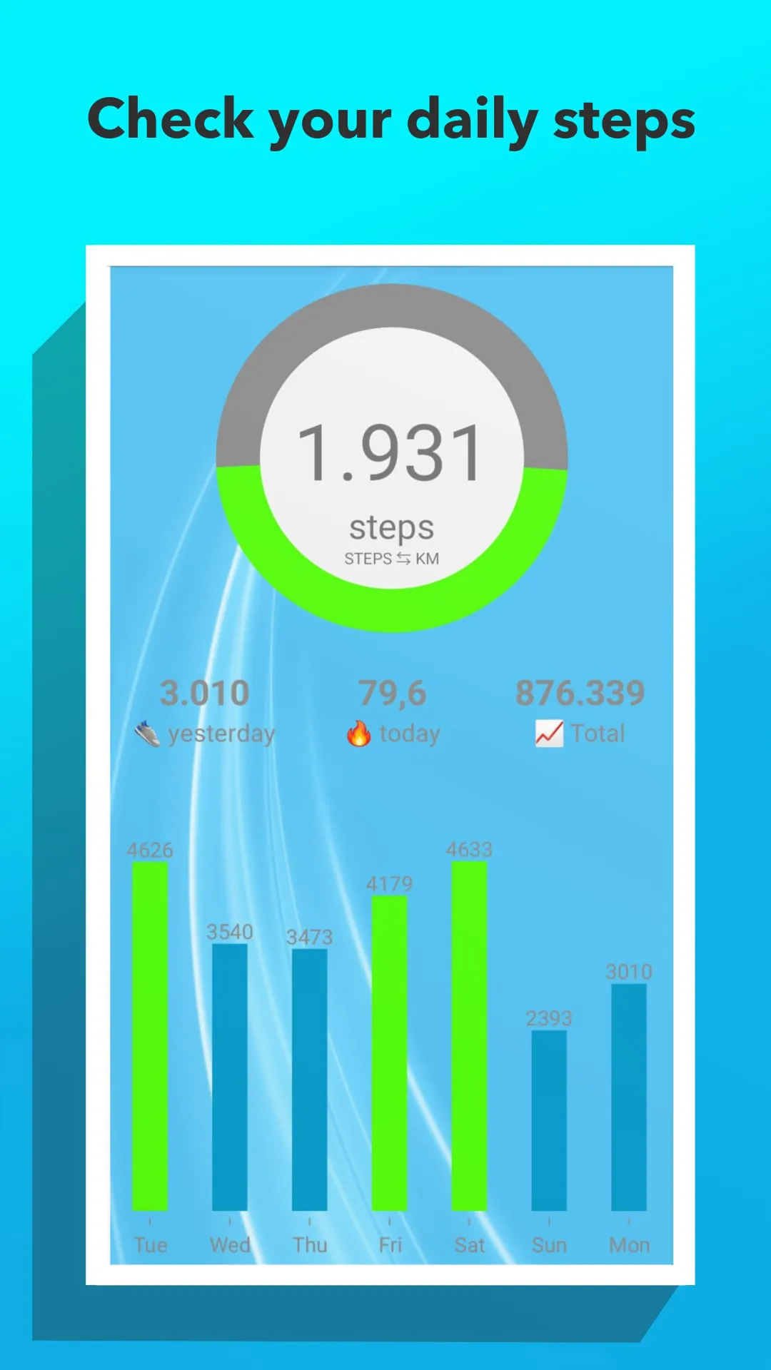 Pedometer - step counter