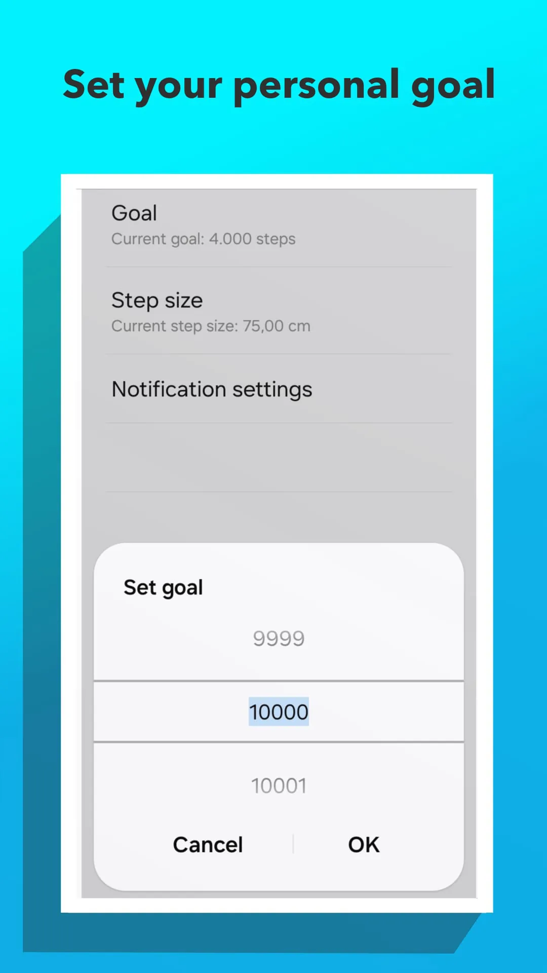 Pedometer - step counter
