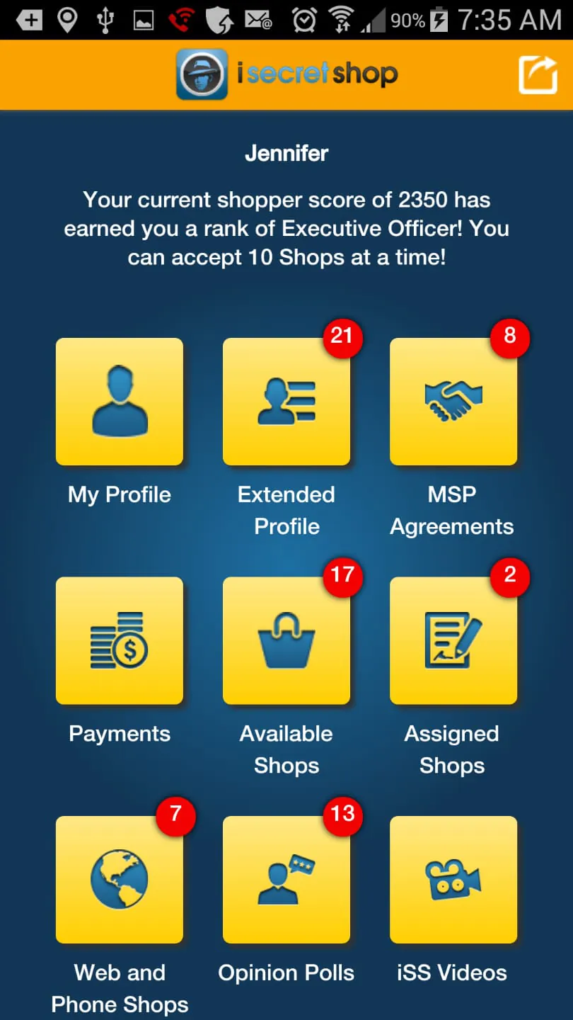 iSecretShop - Mystery Shopping