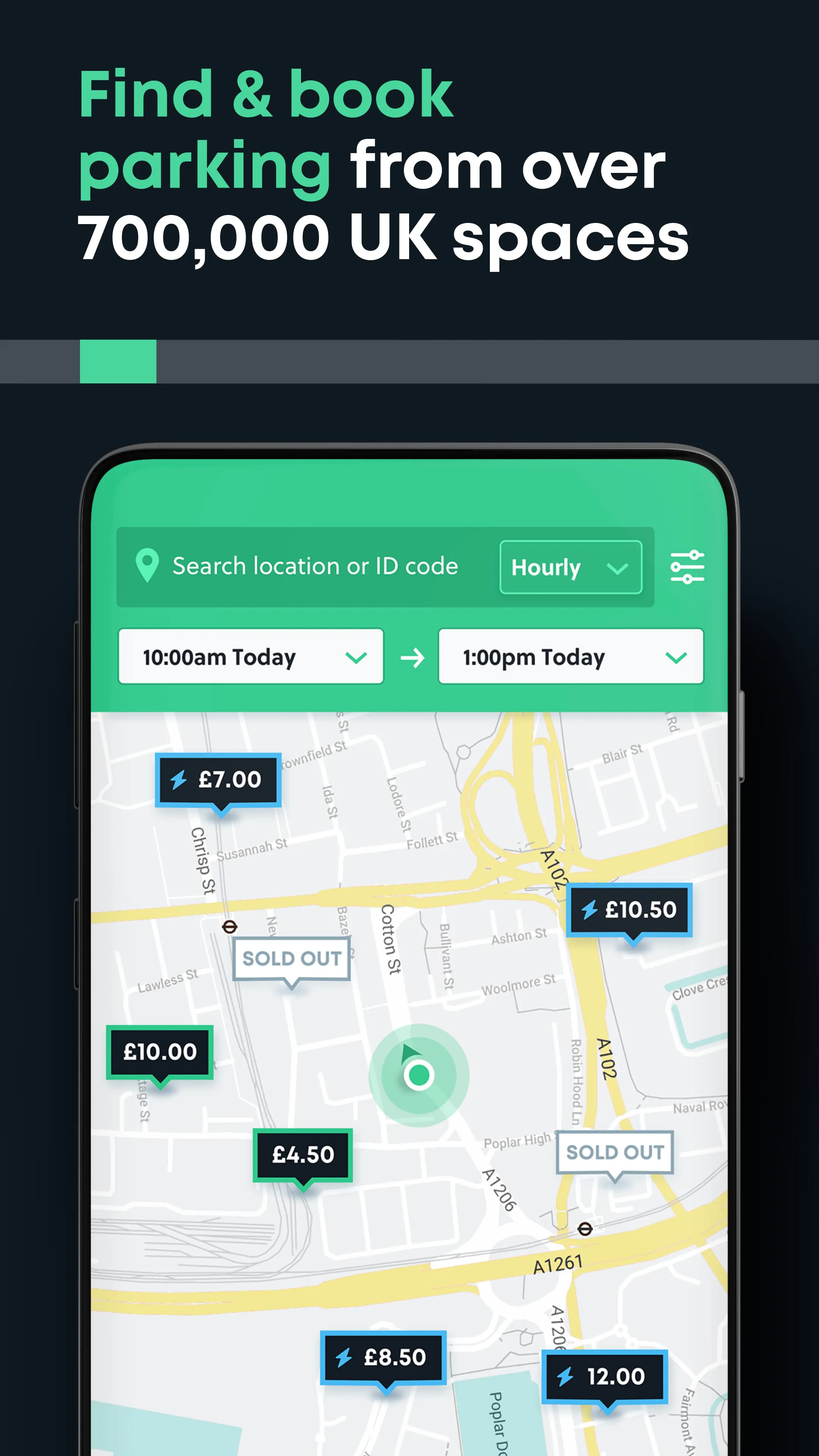 YourParkingSpace - Parking App