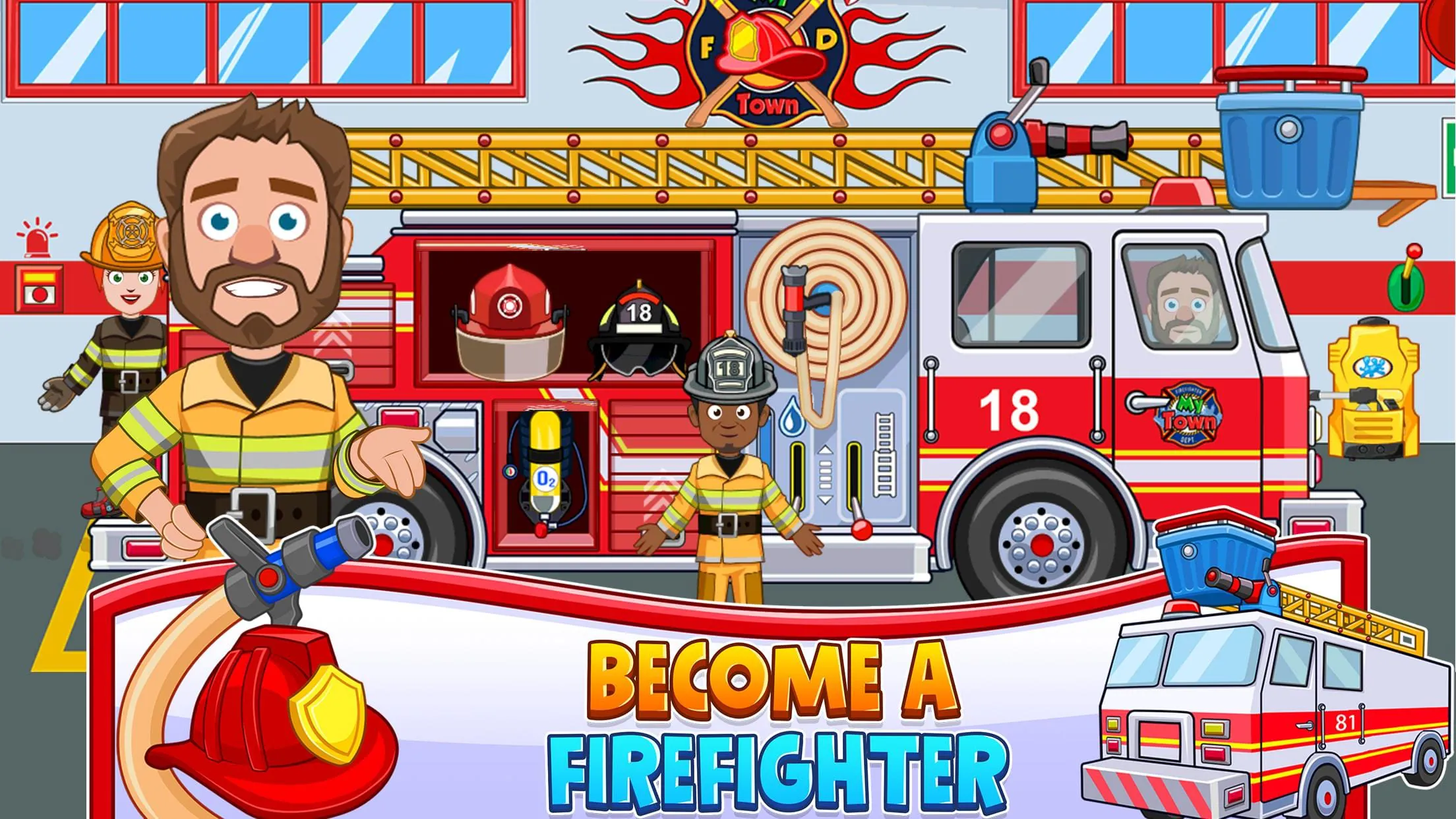 Firefighter: Fire Truck games