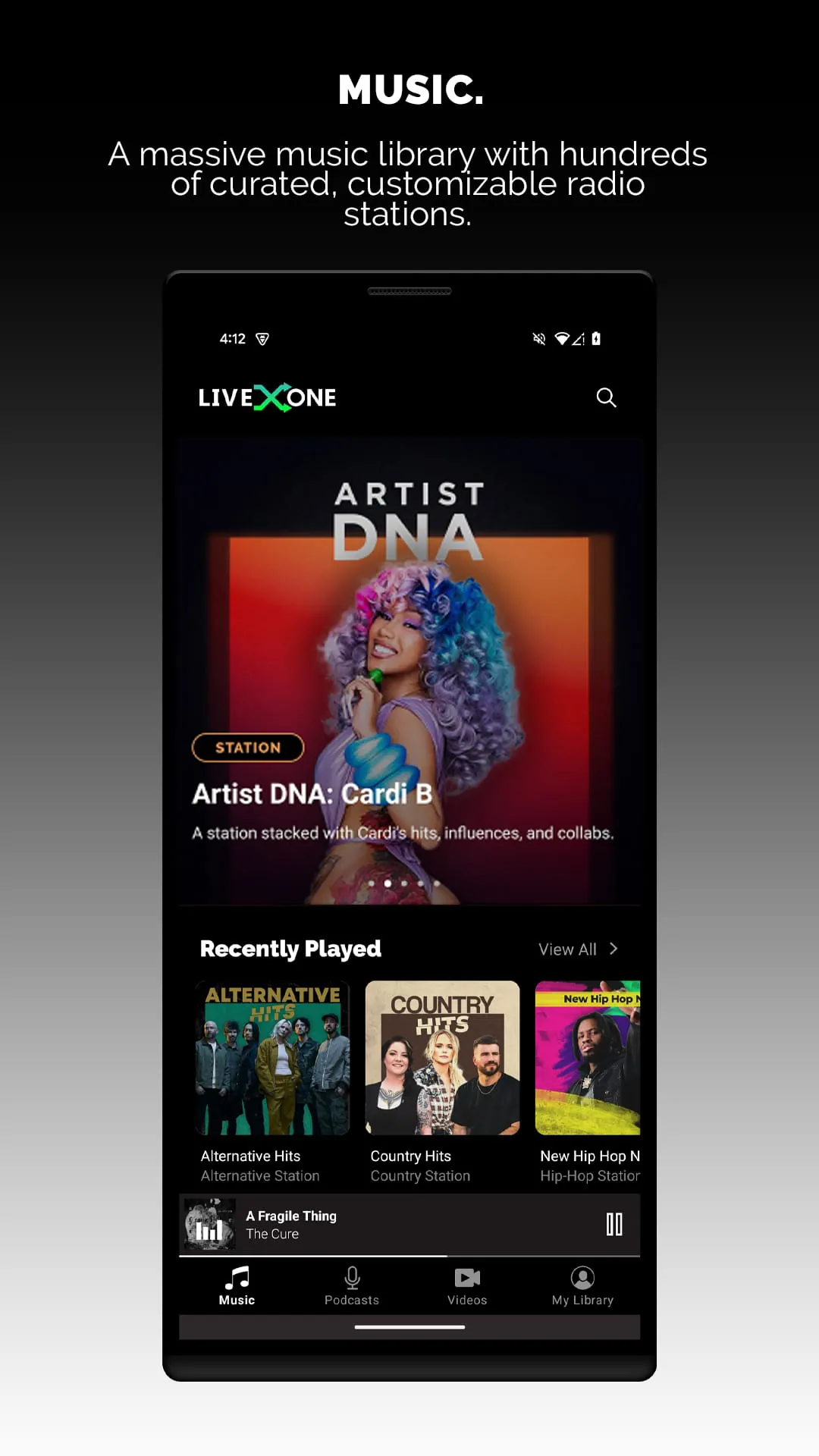 LiveOne: Stream Music & More